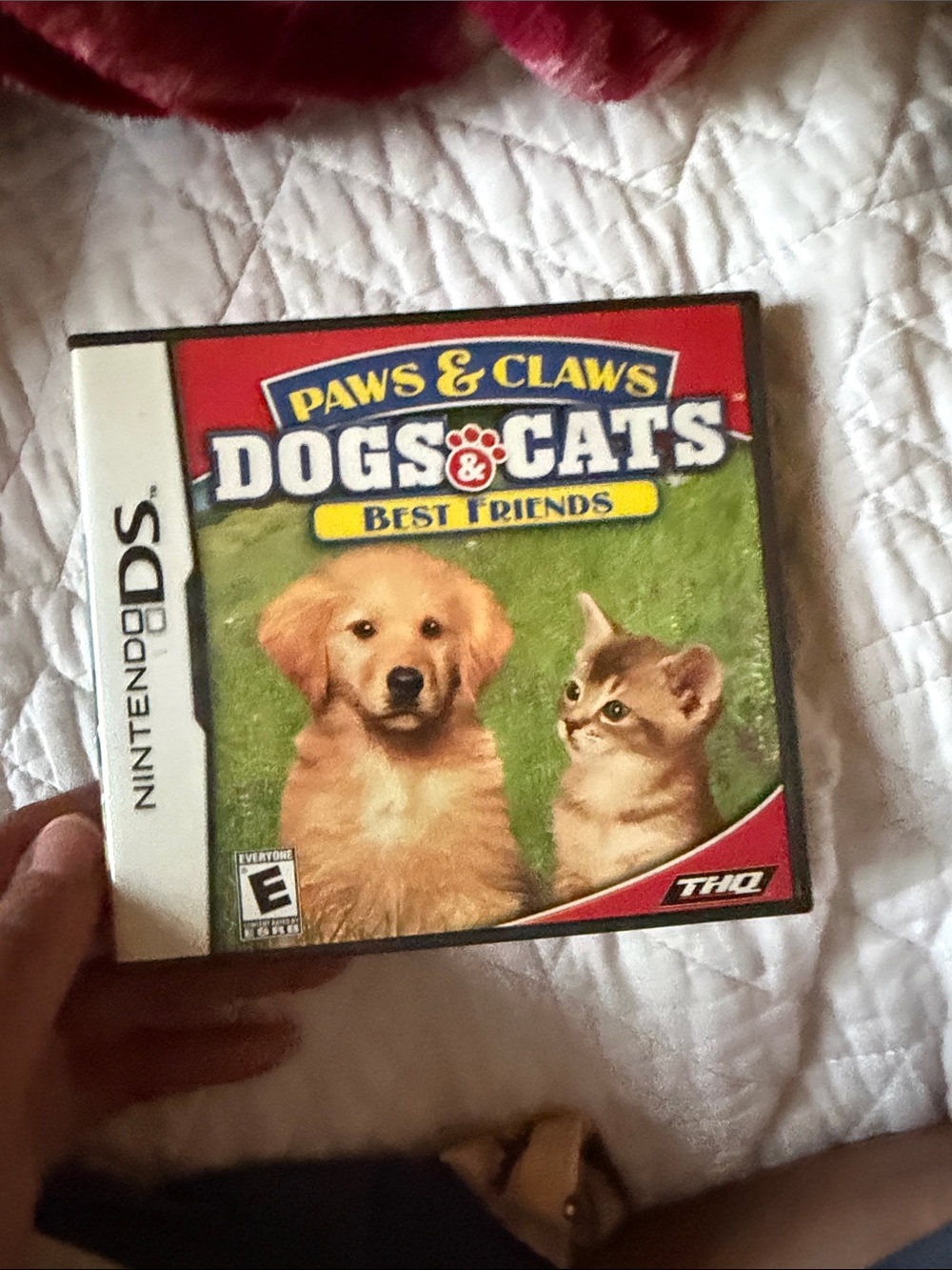 Paws & Claws Dogs & Cats Best Friends (Nintendo DS) - Red/Green Cover